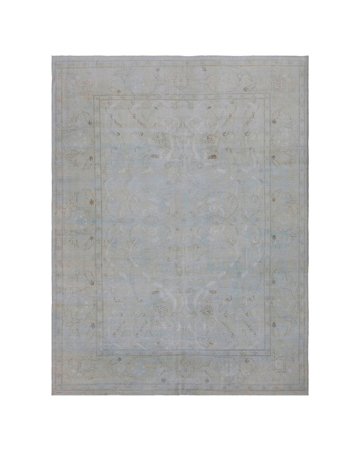 10'x14' Ariana fine quality Polonaise traditional luxury rug woven in organic wool and silk highlights
