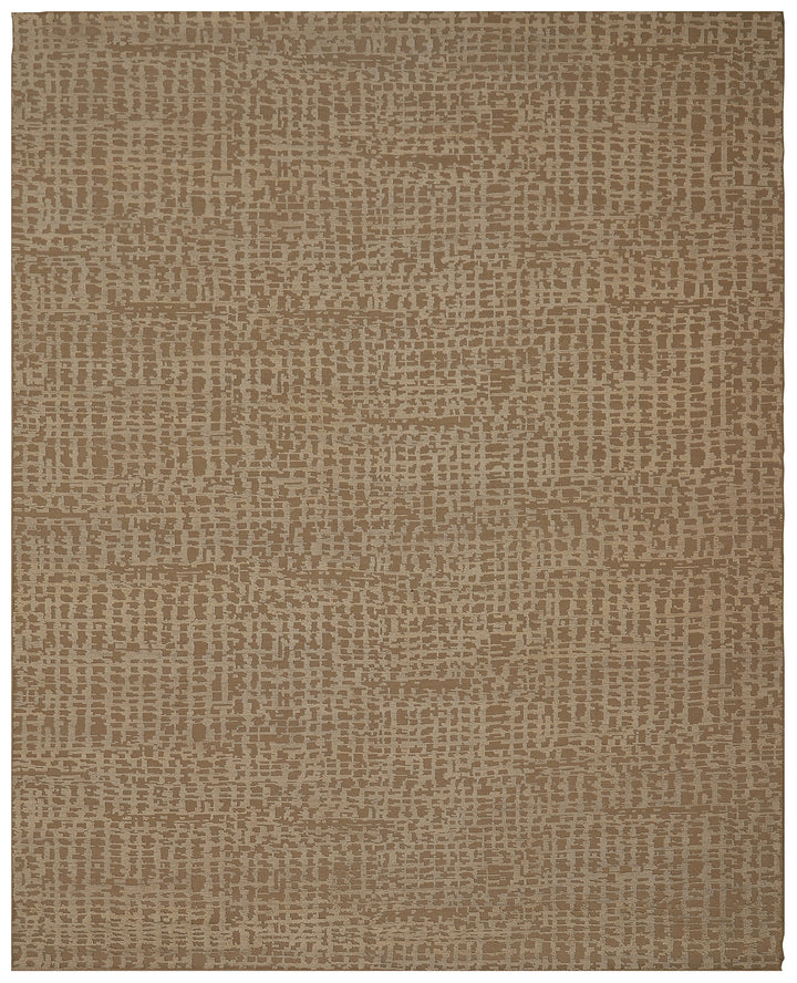 Large Modern Rug | Hand-knotted Wool & Silk Rug