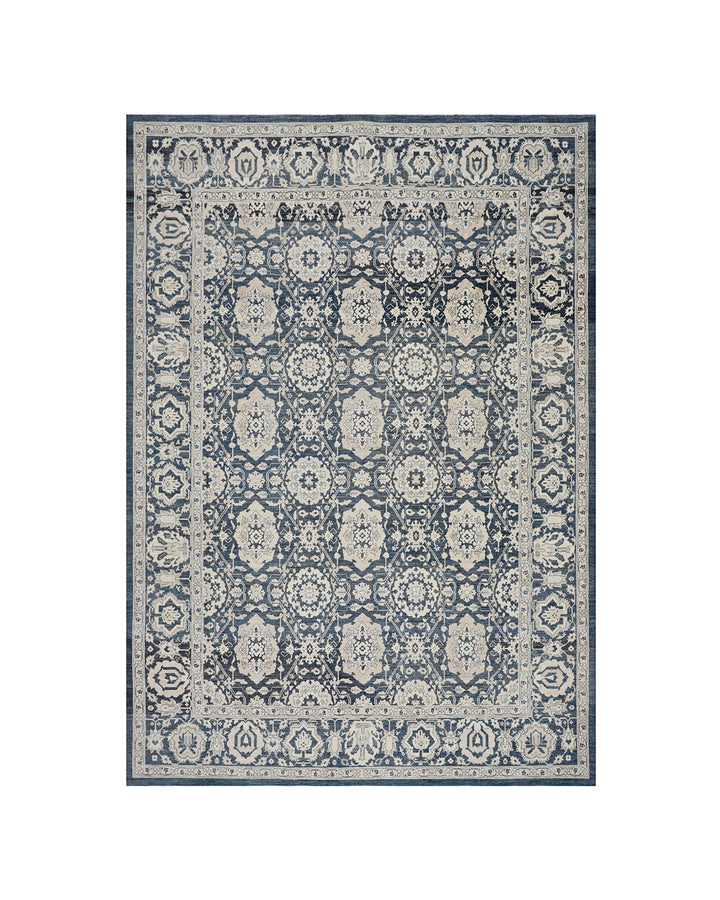 10'x14' Afghan Rug | Navy Blue Agra 505 Design Ariana Traditional Rug
