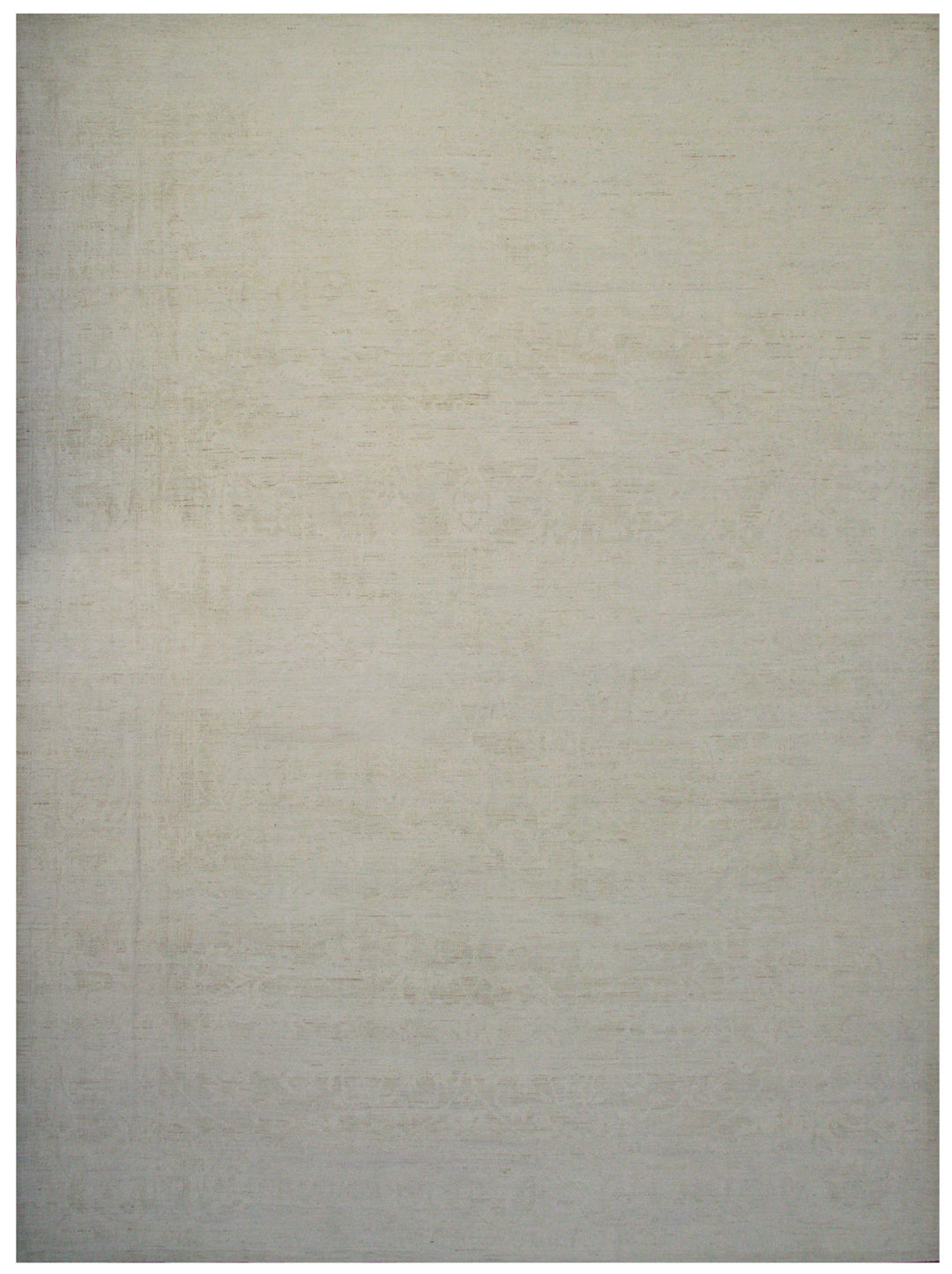 10'x14' Pale Washed-out Rug | Hand-knotted Transitional Rug