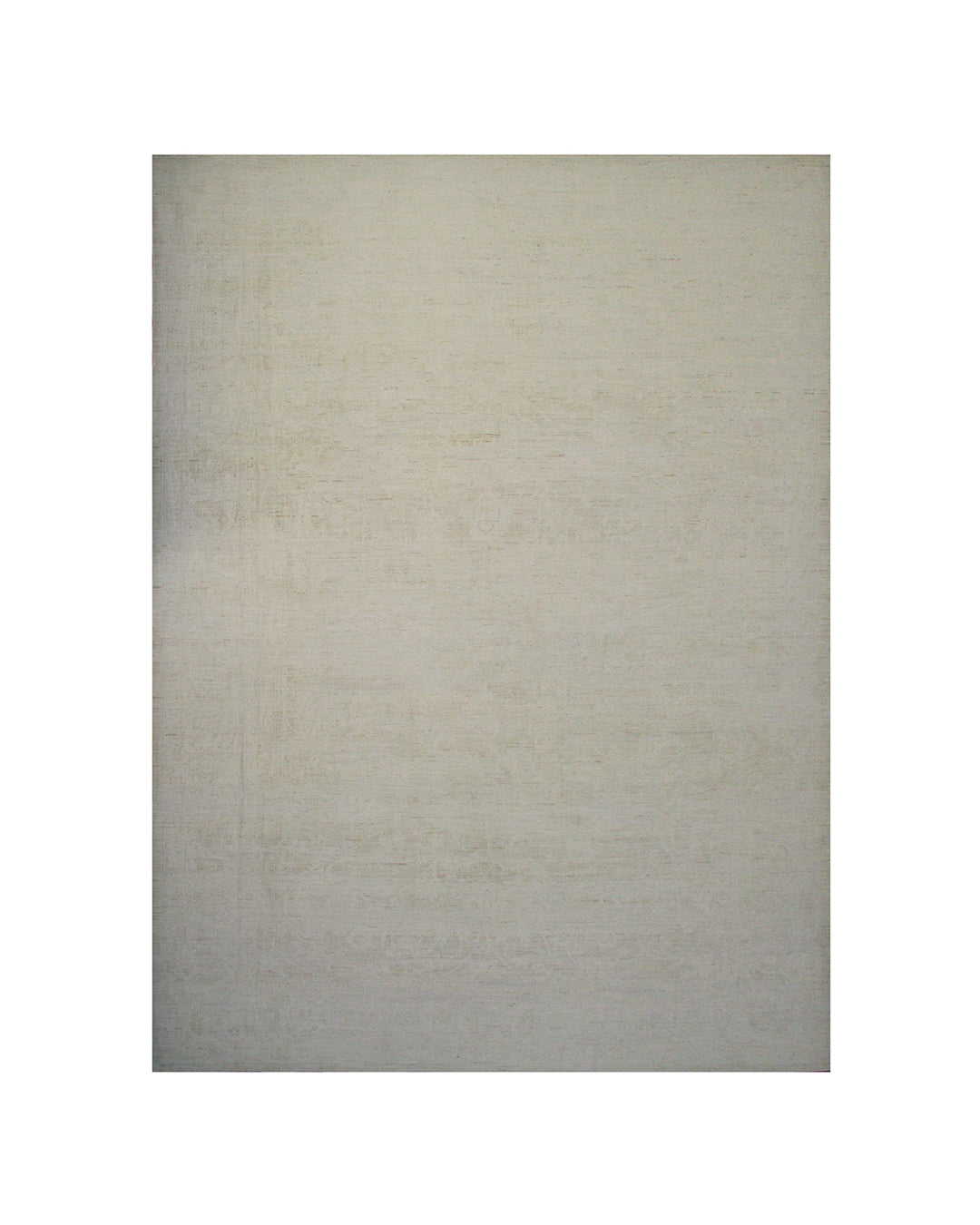 10'x14' Pale Washed-out Rug | Hand-knotted Transitional Rug