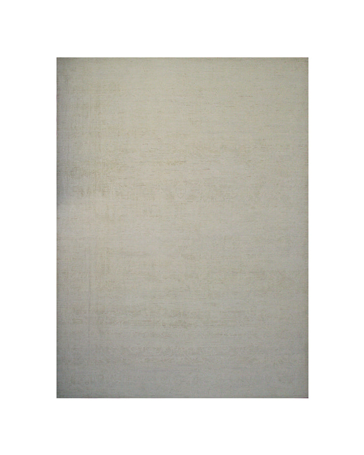 10'x14' Pale Washed-out Rug | Hand-knotted Transitional Rug