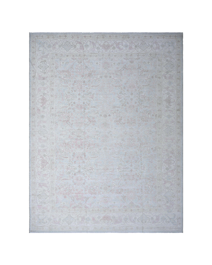 10'x14' Pale Wool Rug | Ariana | Polonaise Design Luxury Rug