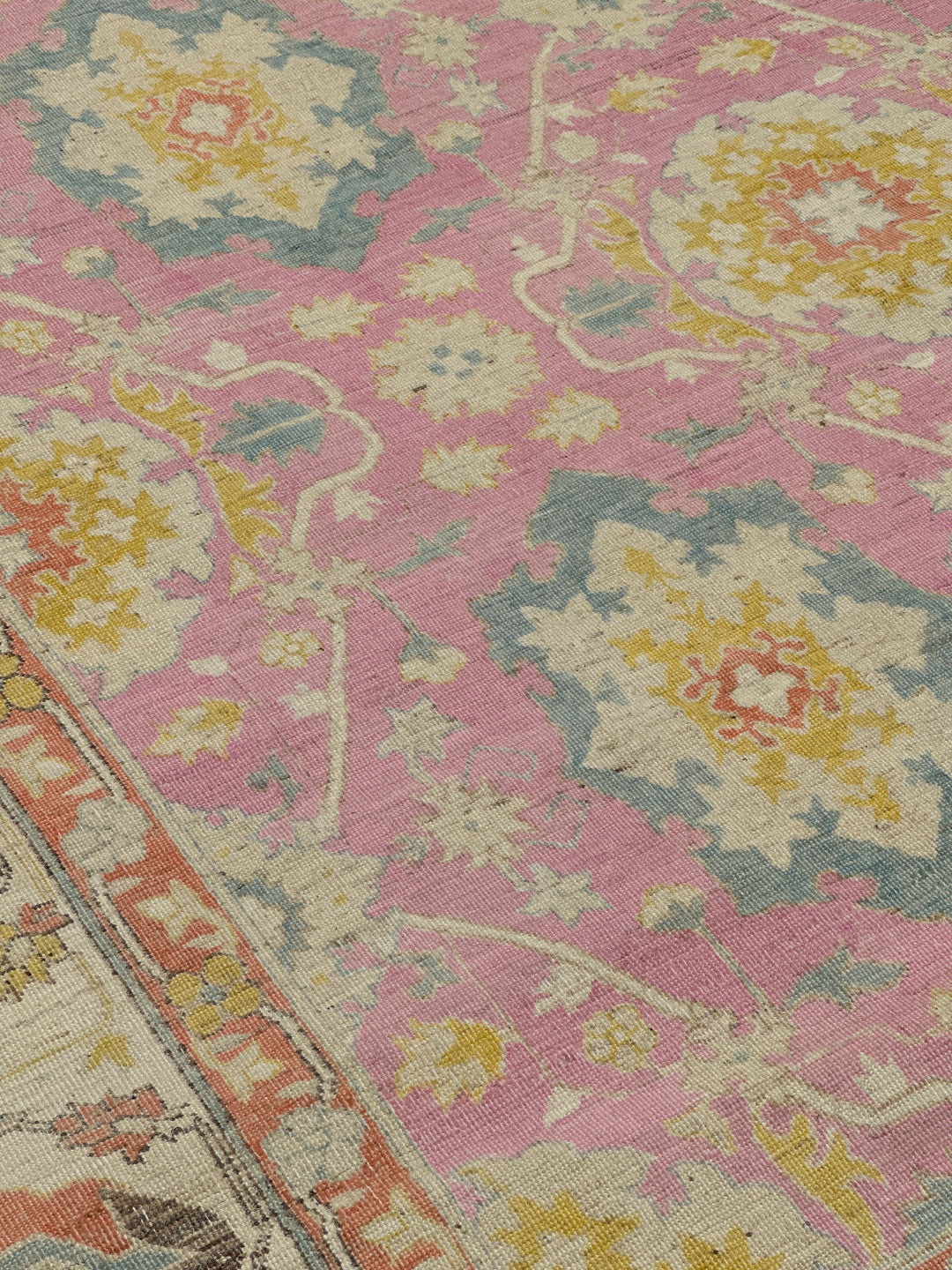 10'x14' Pink Area Rug | Agra Design | Ariana Transitional Rug