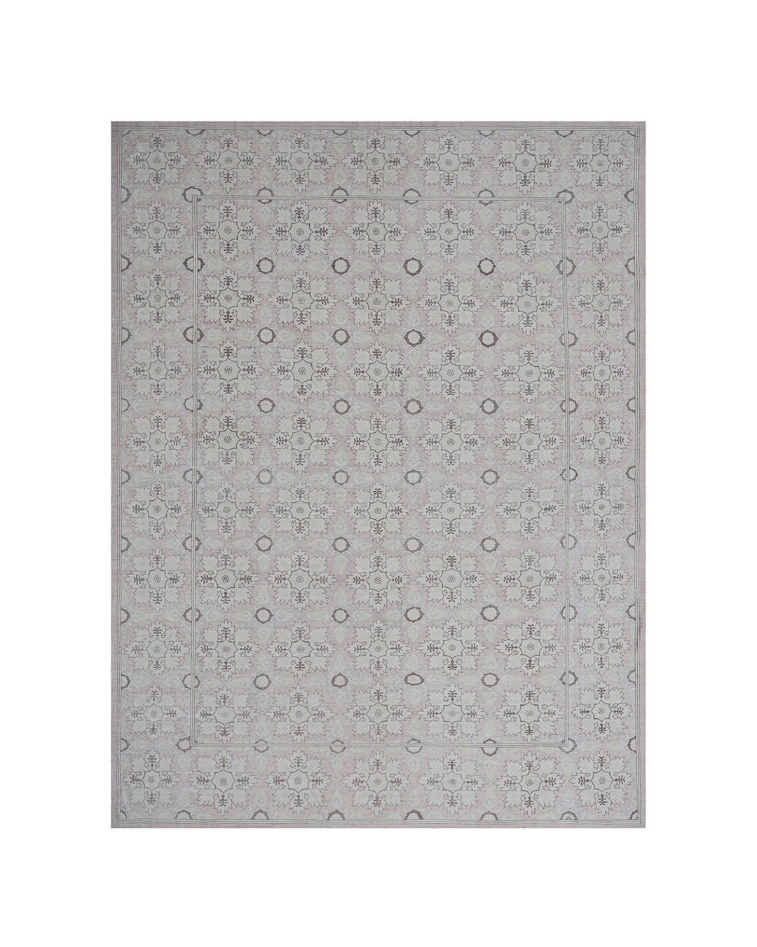 10'x14' Soft Pink Area Rug | Ariana Transitional | Floral Rug