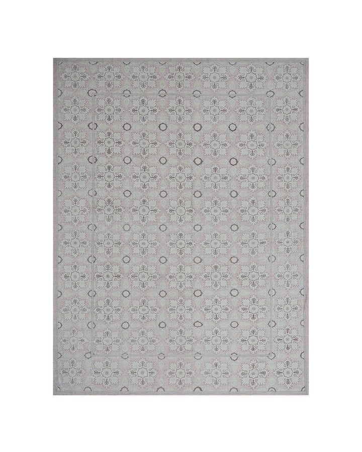 10'x14' Soft Pink Area Rug | Ariana Transitional | Floral Rug