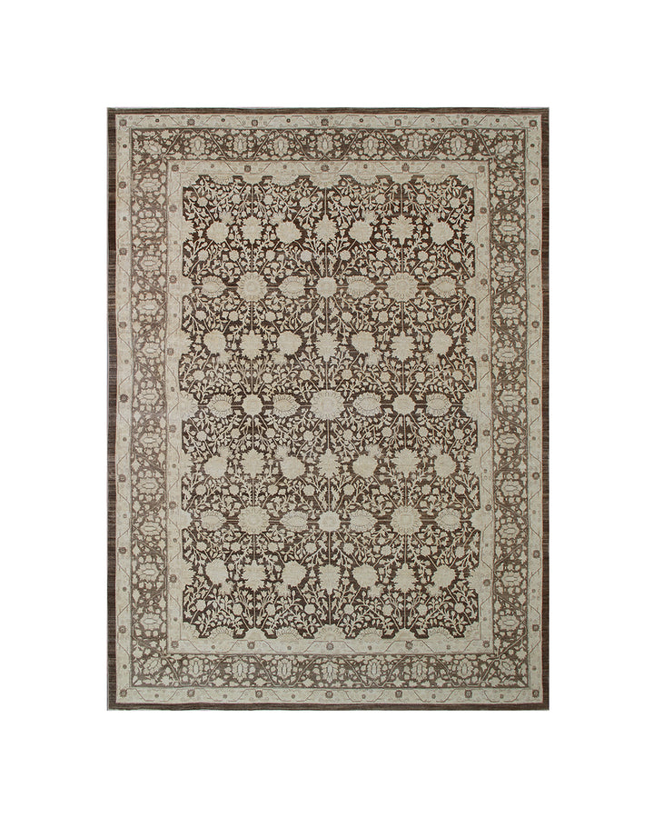 10'x14' Tabriz Rug | Wool & Silk | Hand-Knotted Rug