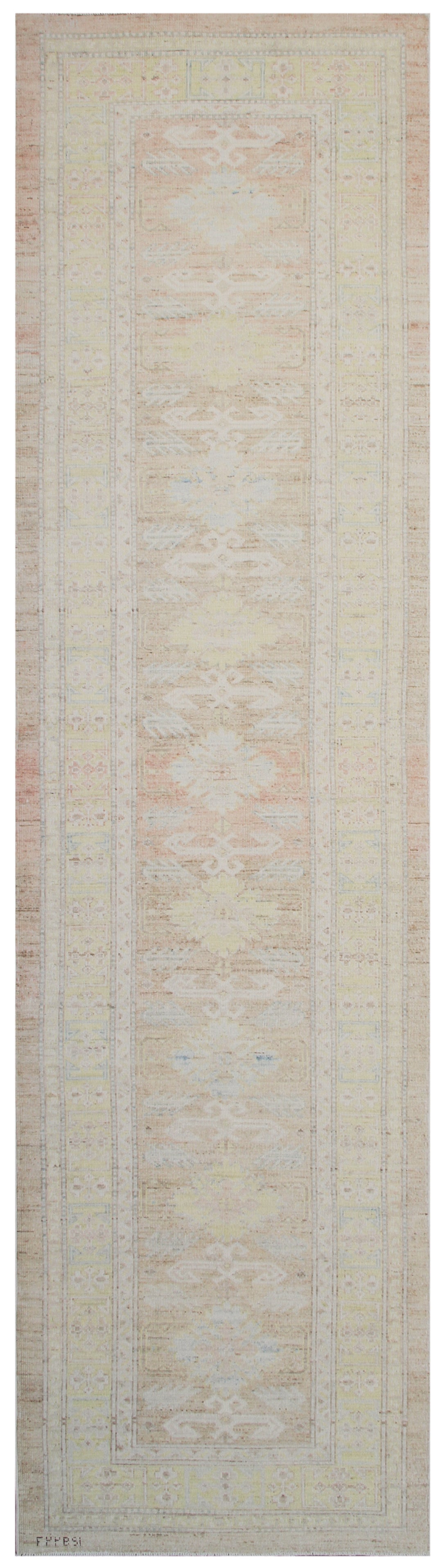 Runner Rug | Ariana Hazara Geometric Design Rug