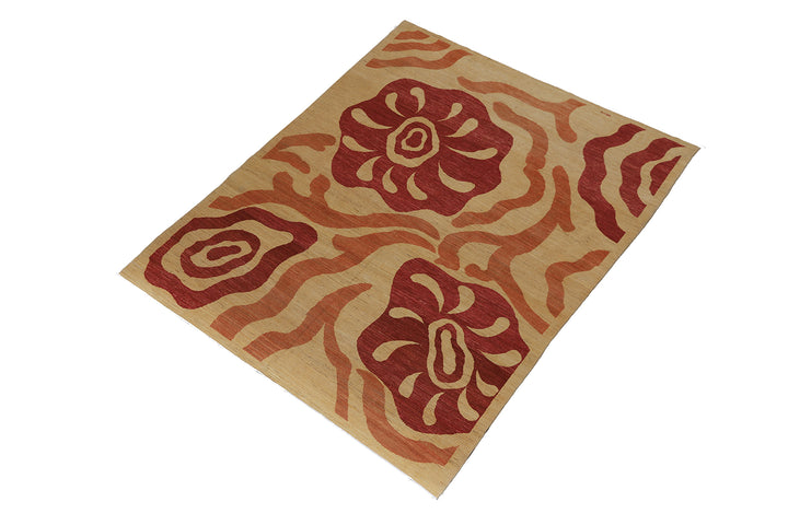 10'x8' Modern Area Rug | Wool Hand-knotted Area Rug