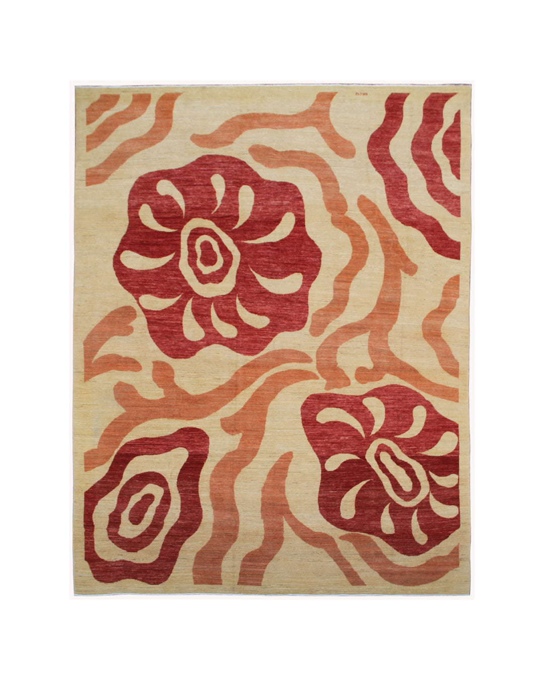 10'x8' Modern Area Rug | Wool Hand-knotted Area Rug