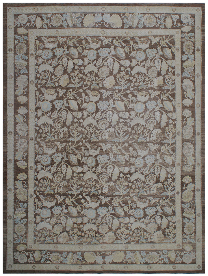 10'x12' Ariana Floral Design Handmade Rug