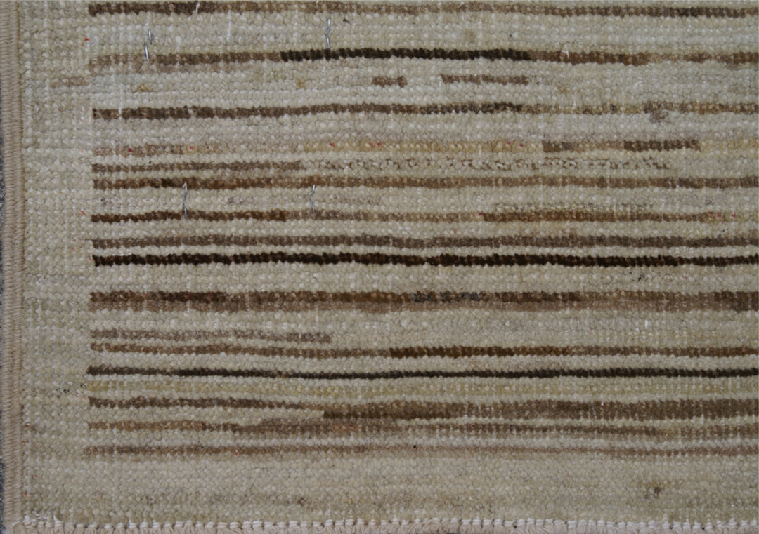 3'x4' small Stria Ariana Modern Hand Knotted Wool Rug