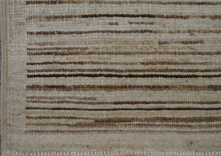 3'x4' small Stria Ariana Modern Hand Knotted Wool Rug