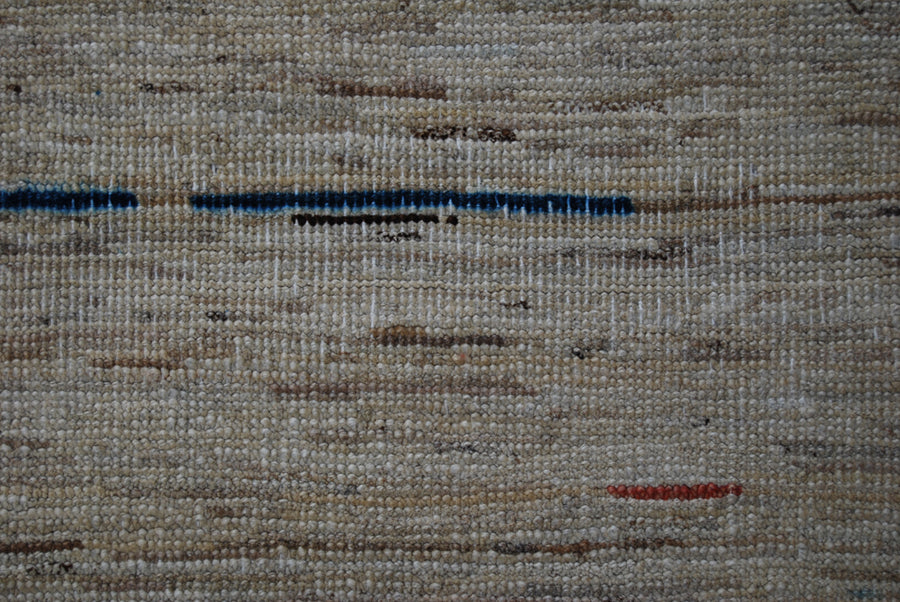 3'x4' Small Stria Ariana Modern Hand Knotted Wool Rug