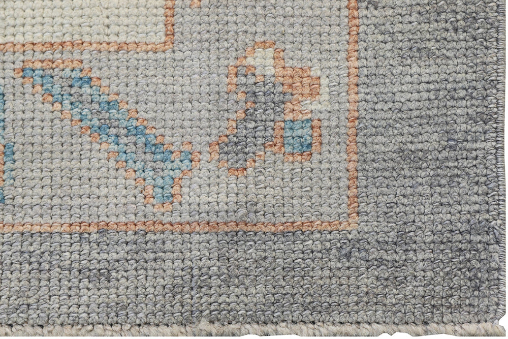 11'x13' Turkish Oushak Rug | Hand-knotted Wool Rug