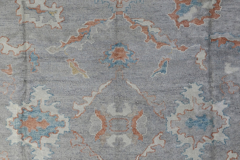 11'x13' Turkish Oushak Rug | Hand-knotted Wool Rug
