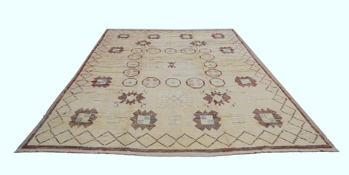 11'x15' Shag Rug | Moroccan Rug | Wool Area Rug