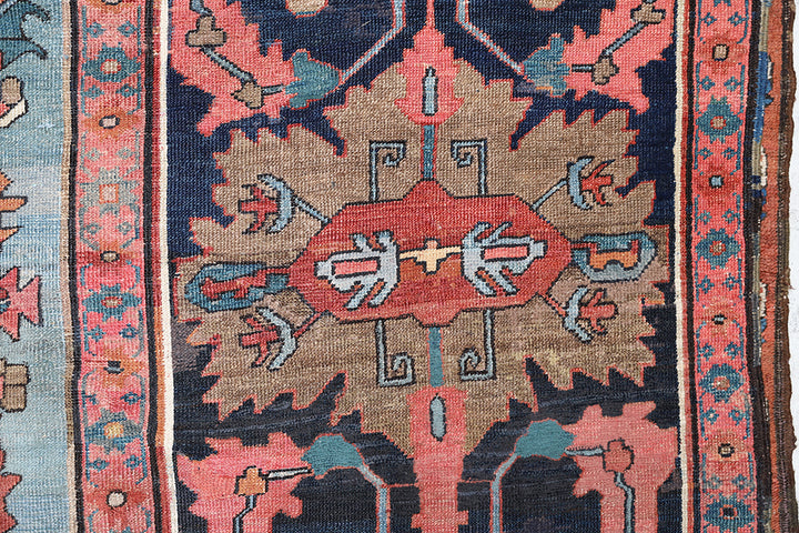 11'x18' Antique Persian Rug | Large Heriz Serapi Wool Rug