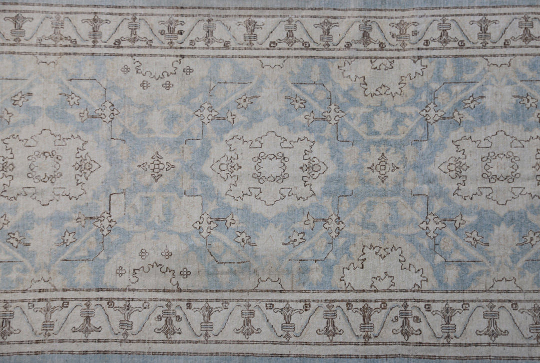 Blue Wool Hallway Runner | Agra Design Wool Runner Rug