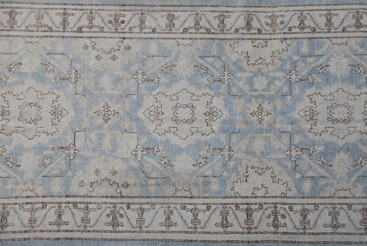 Blue Wool Hallway Runner | Agra Design Wool Runner Rug