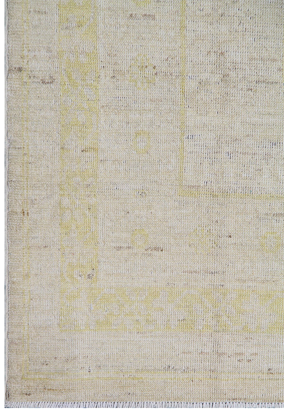 11'x8' Hand-Knotted Rug | Pale | Vintage Khotan Design
