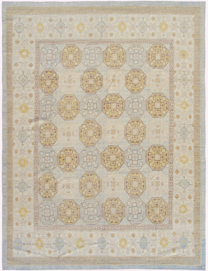 15'x12' Ariana Samarkand Geometric Design Area Rug