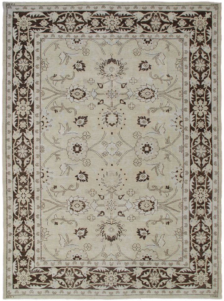12'x9' Ariana Sultanabad Design Rug