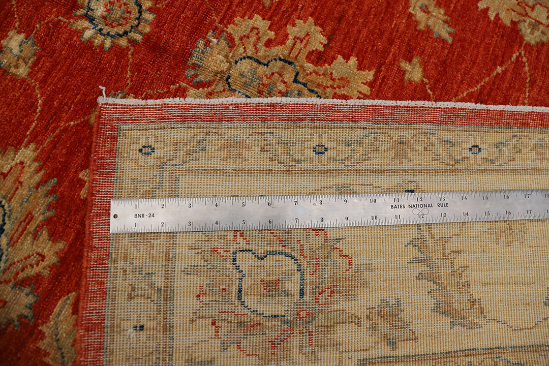 6'x8' Wool Area Rug | Traditional Agra Design Rug