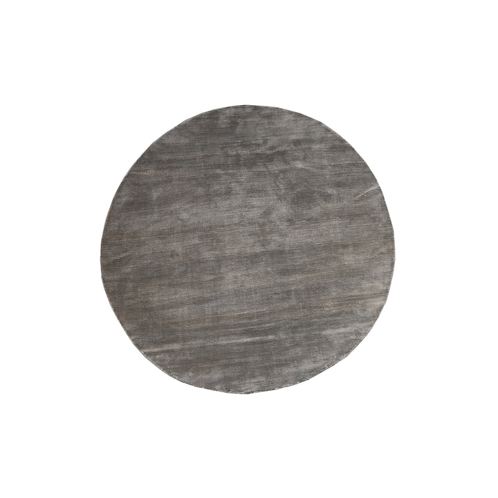 12'x12' Grey Round Rug | Hand Made Round Rug