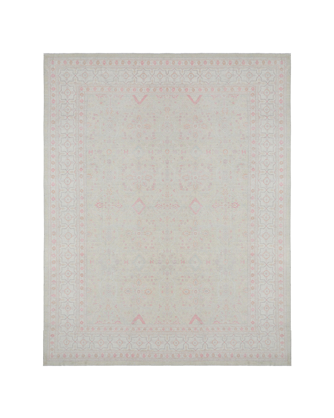 12'x15' Luxury Hand-Knotted Rug | Organic Wool & Silk | Fine Tabriz Rug