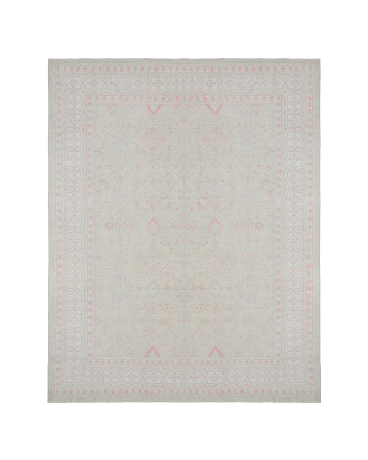12'x15' Luxury Hand-Knotted Rug | Organic Wool & Silk | Fine Tabriz Rug