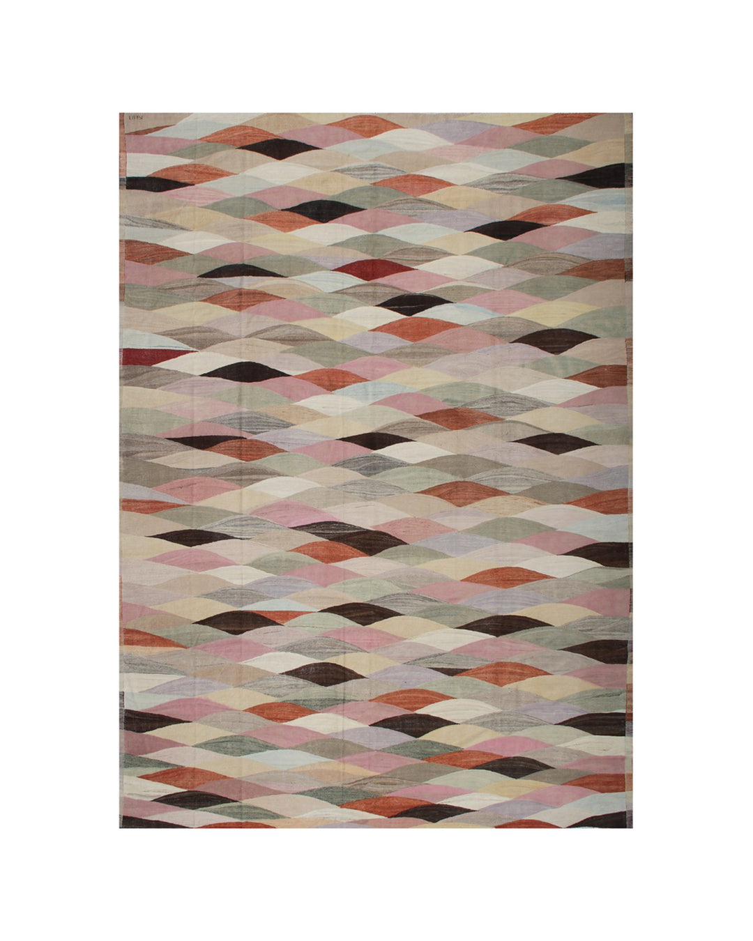 12'x15' Large Handwoven Turkman Kilim - Ariana Kilim Collection