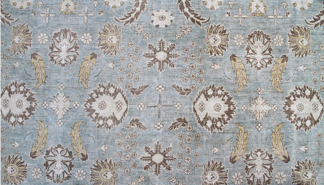 Ariana Rugs 12x15 Geometric Persian Revival Hand-Knotted Afghan Wool Rug