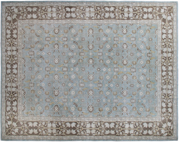 Ariana Rugs 12x15 Geometric Persian Revival Hand-Knotted Afghan Wool Rug