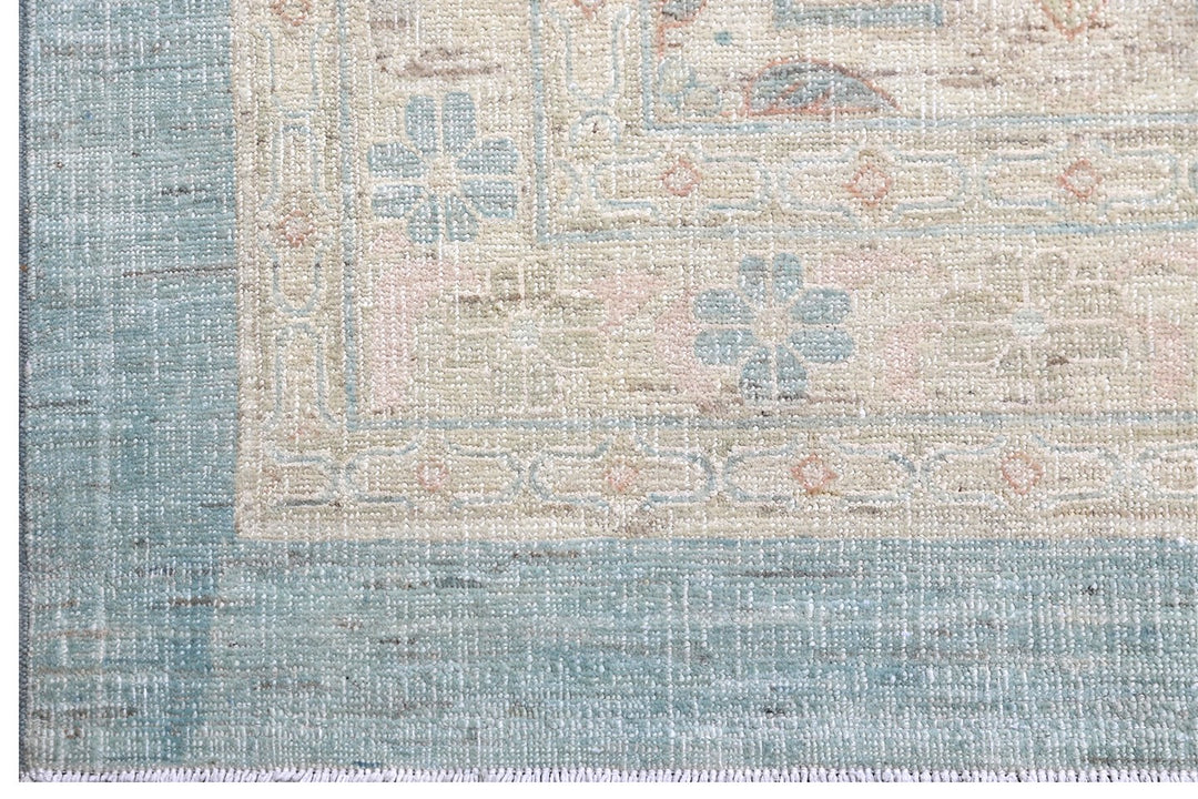 Ariana Rugs 12x16 Modern Tabriz Geometric Hand-Knotted Afghan Wool Rug