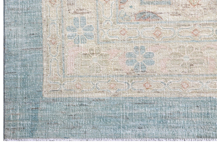 Ariana Rugs 12x16 Modern Tabriz Geometric Hand-Knotted Afghan Wool Rug