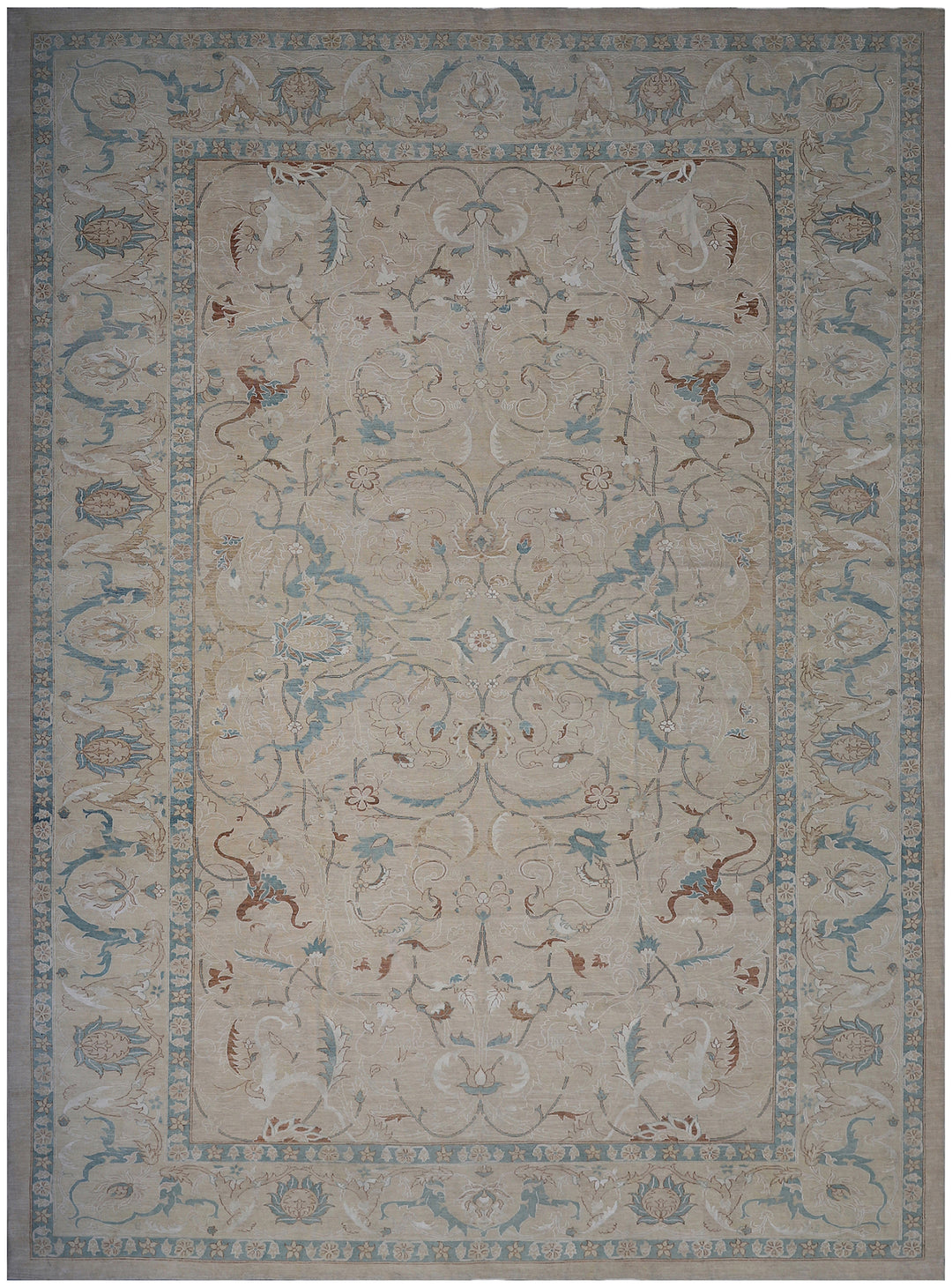 12'x16' Large Rug | Wool & Silk | Polonaise | Ariana Luxury Rug