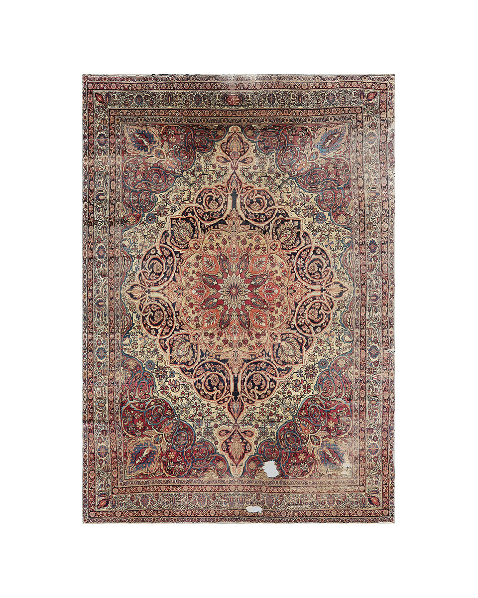 12'x18' Antique Persian Kermanshah Rug | Handwoven, Signed