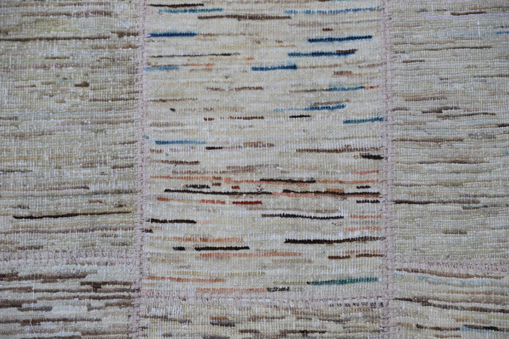 Patchwork Hallway Runner | Earthtone Area Runner Rug