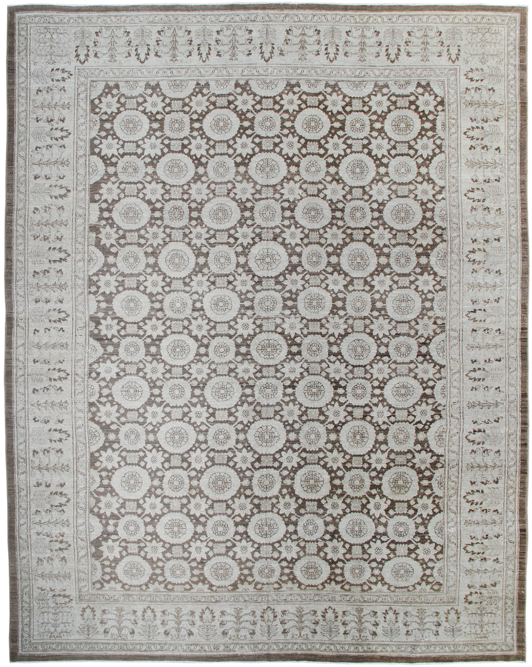 9'x12' Wool Rug | Earth Tone Colors | Tabriz Persian Rug