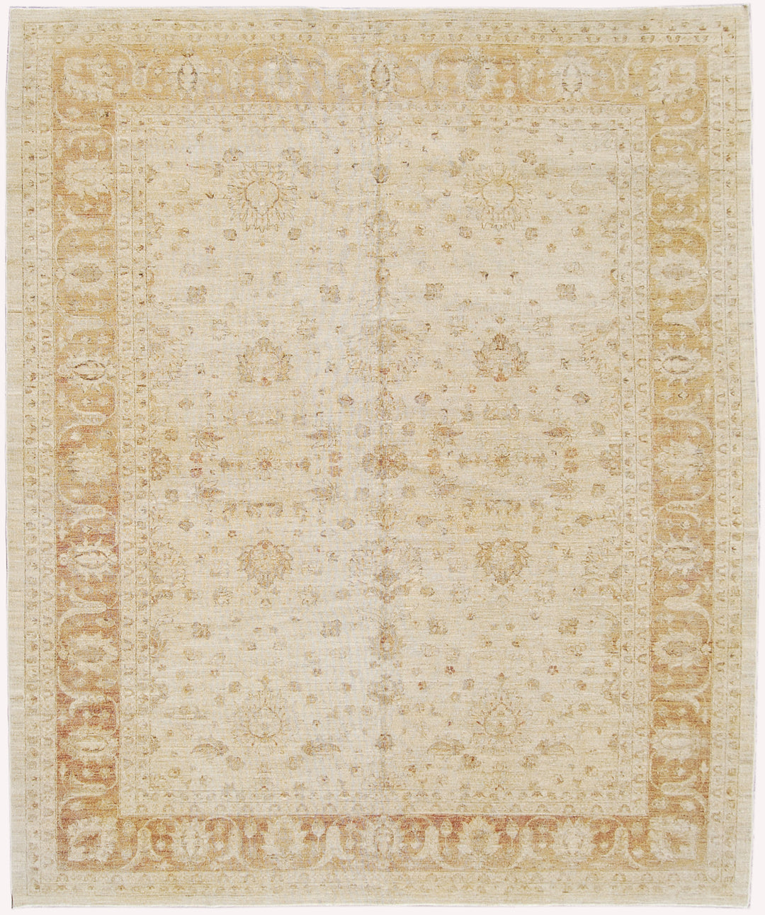 12'x9' Wool Area Rug | Ariana Traditional | Agra | Floral Rug