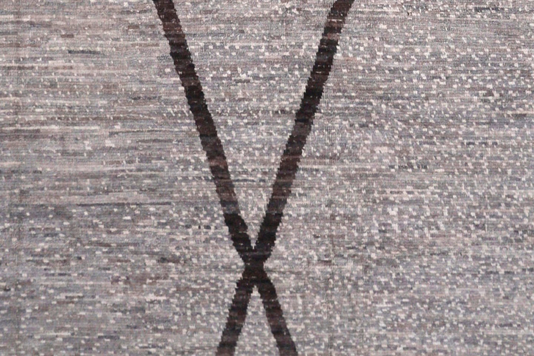 13' x 15' Ariana Moroccan Style Rug | Beige & Brown | Barchi Hand-Knotted Wool Area Rug