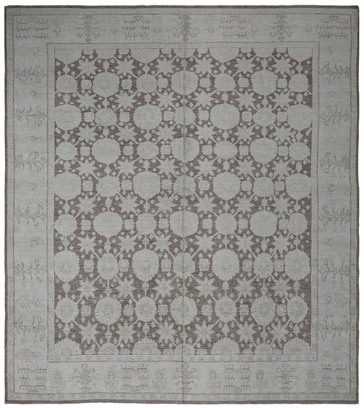 8'x10' Earth-tone Tabriz Haji Jalili style Ariana Transitional Rug