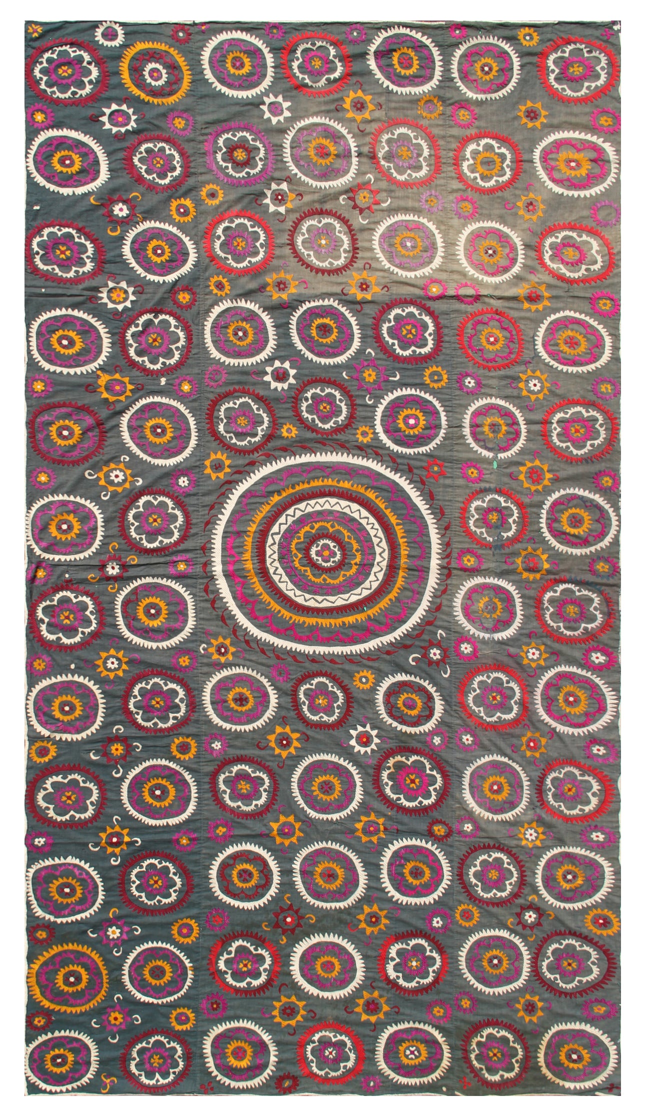 6'x12' Large Fine Quality Uzbek Embroidery Textile