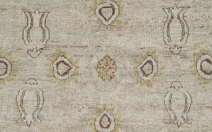 13’x9’ Ariana Fine Transitional Wool Rug – Light Earth Tones