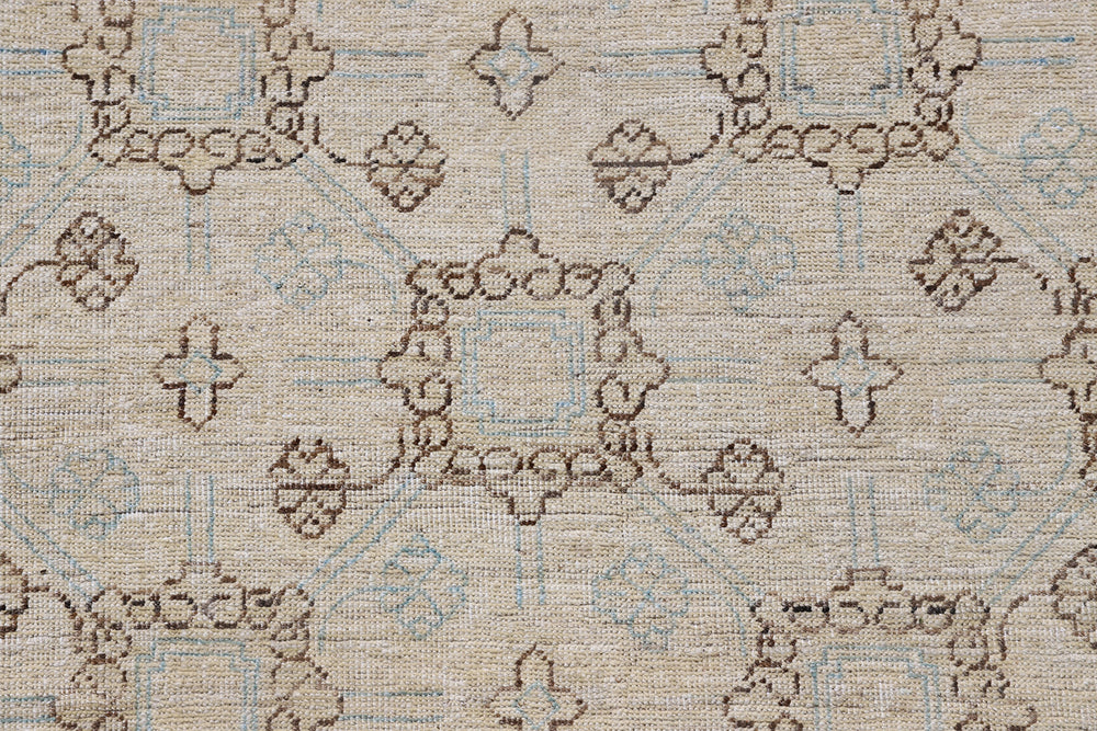 13'x10' Wool Area Rug | Ariana Geometric Samarkand Rug