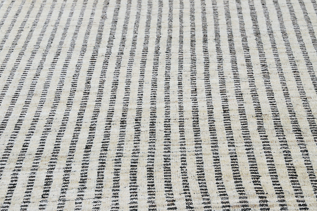 13'x15' Moroccan Rug | Cut & Woven | White Shag Rug