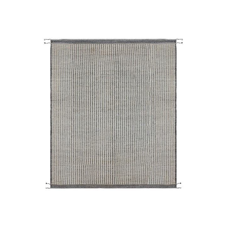 13'x15' Moroccan Rug | Cut & Woven | White Shag Rug