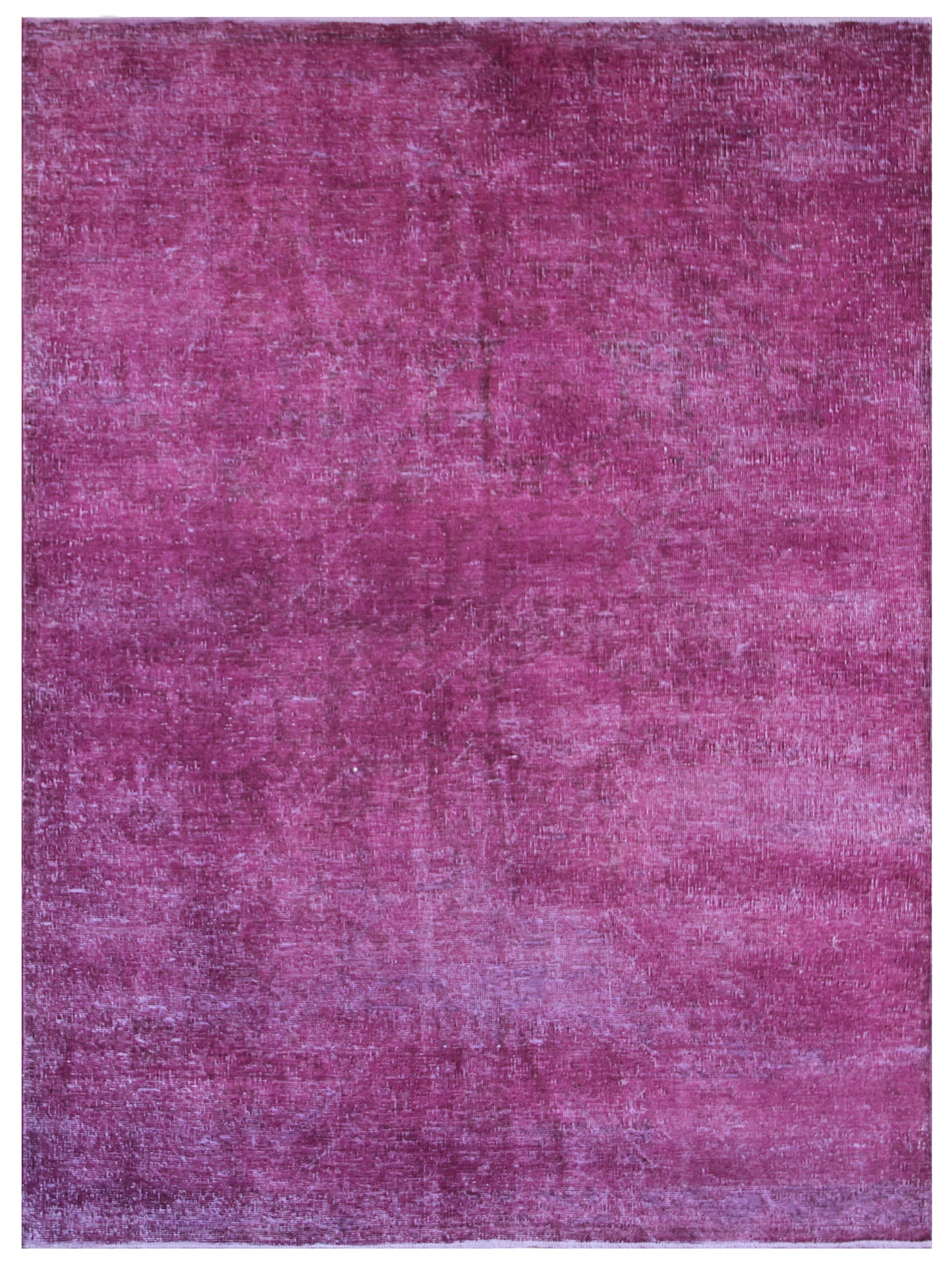 6'x5'Ariana Magenta Over dye Handmade Rug