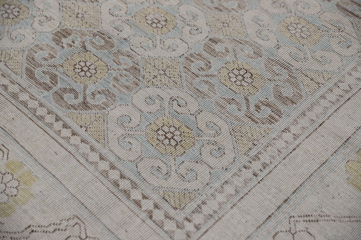 8'x11' Wool Rug | Soft Geometric | Ariana Samarkand Rug